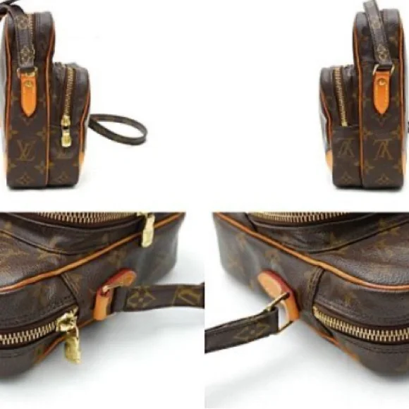 Louis Vuitton Monogram Crossbody Bag in Brown and Tan - Picture 4 of 16